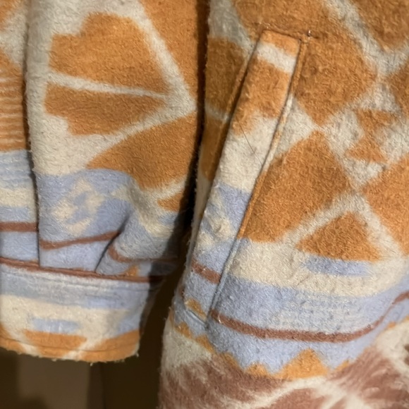 Free People Sedona Jacquard Ruby Jacket SZ Medium - Picture 10 of 12